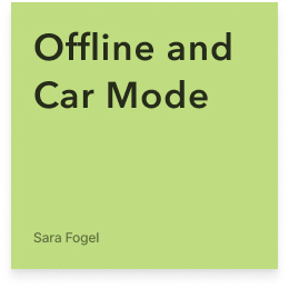 Offline-and-Car-Mode